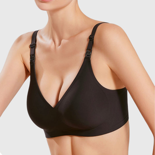 Maternity Bra — FeatherSoft Nursing Bra with Easy-Open Cups | Comfort for Feeding & Daily Wear