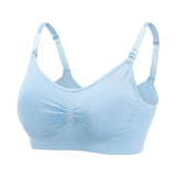 Maternity Seamless Large Size Nursing Bra for Breastfeeding and Postpartum Support