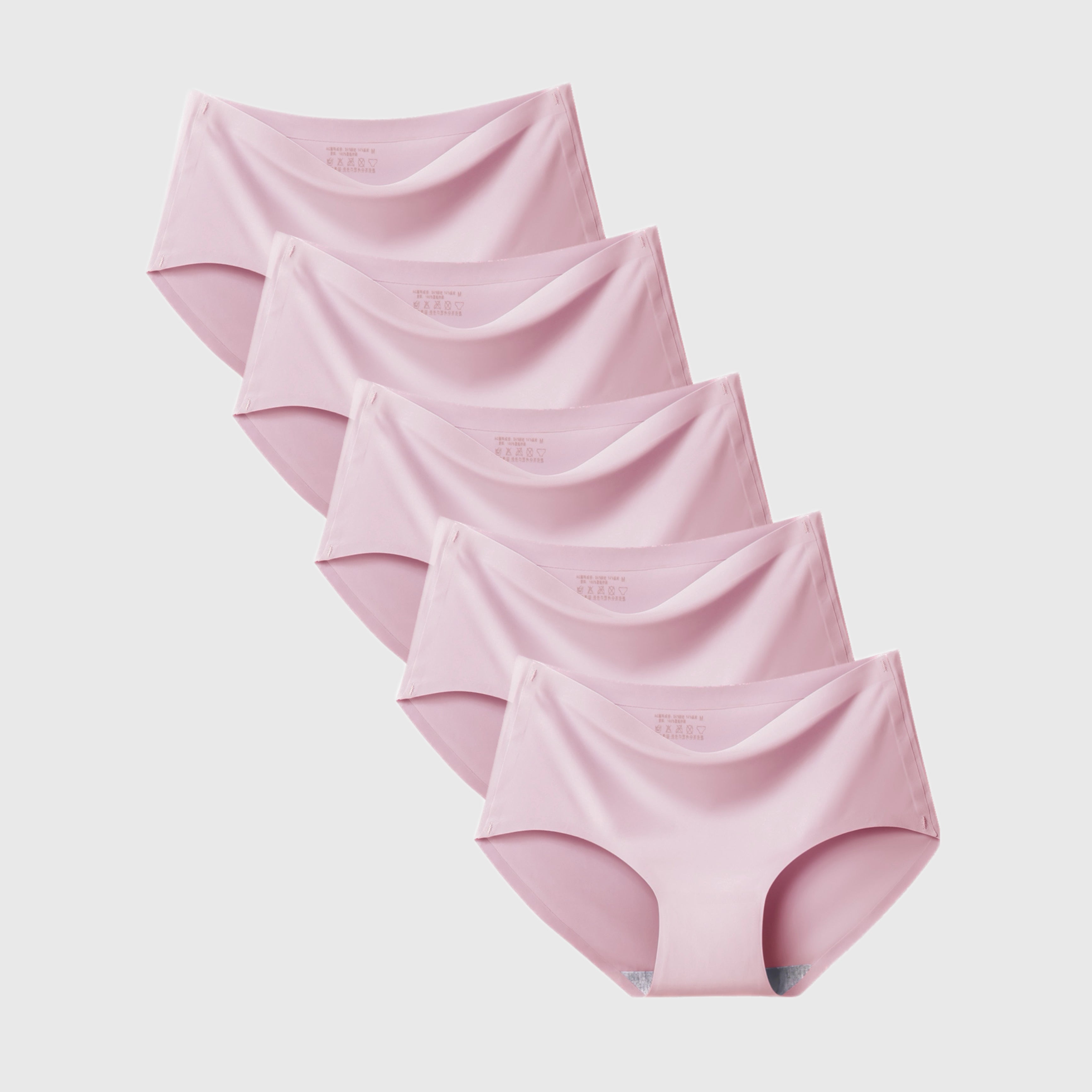 Maternity Bra — Luna Seamless Maternity Silk Underwear (5-Pack) | Ultra-Soft & Breathable