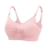 Maternity Seamless Large Size Nursing Bra for Breastfeeding and Postpartum Support