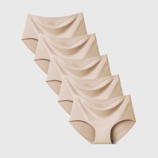 Maternity Bra — Luna Seamless Maternity Silk Underwear (5-Pack) | Ultra-Soft & Breathable