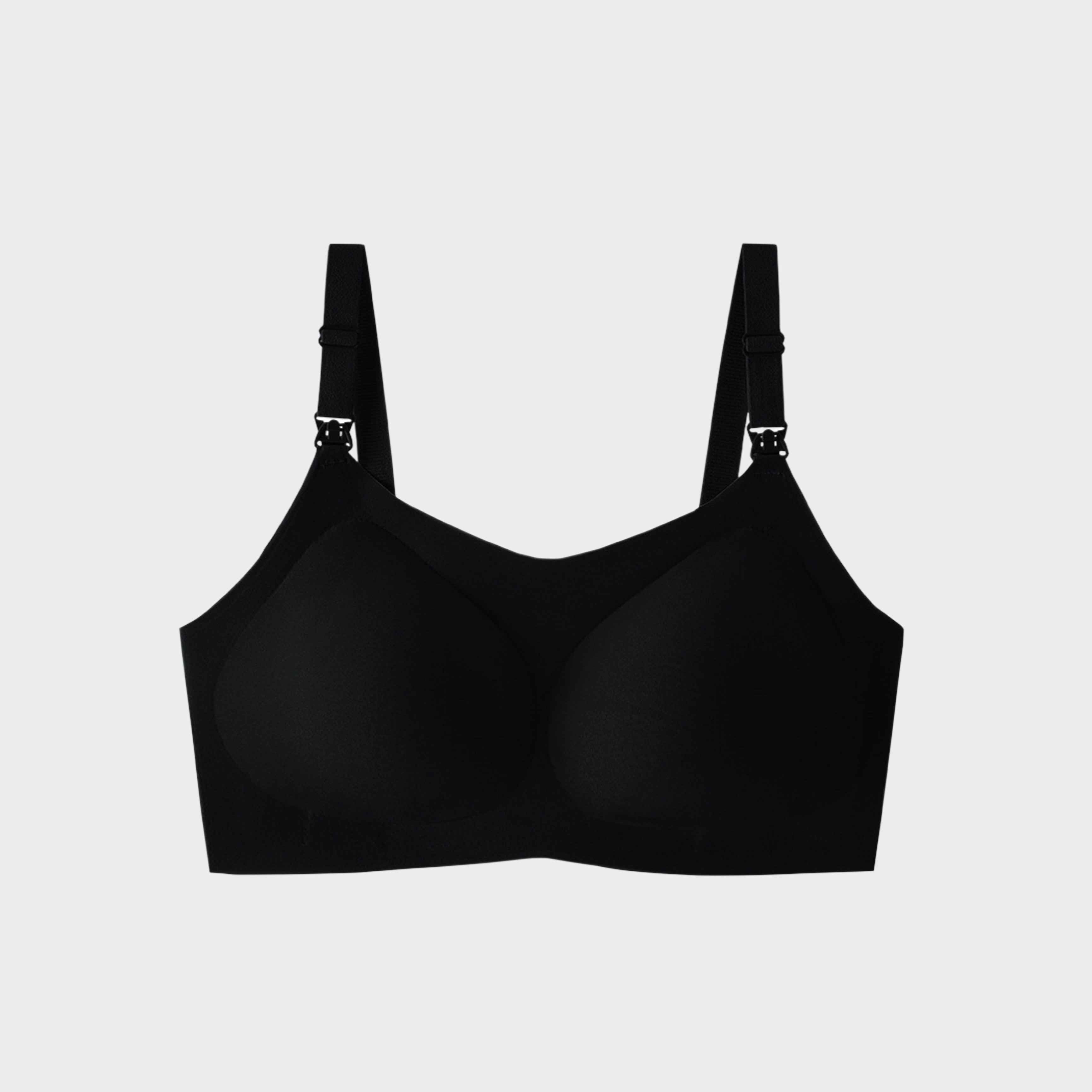 Maternity Bra — BREEZE Plus Size Nursing Bra | Seamless Comfort with Drop-Down Cups