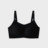 Maternity Bra — BREEZE Plus Size Nursing Bra | Seamless Comfort with Drop-Down Cups