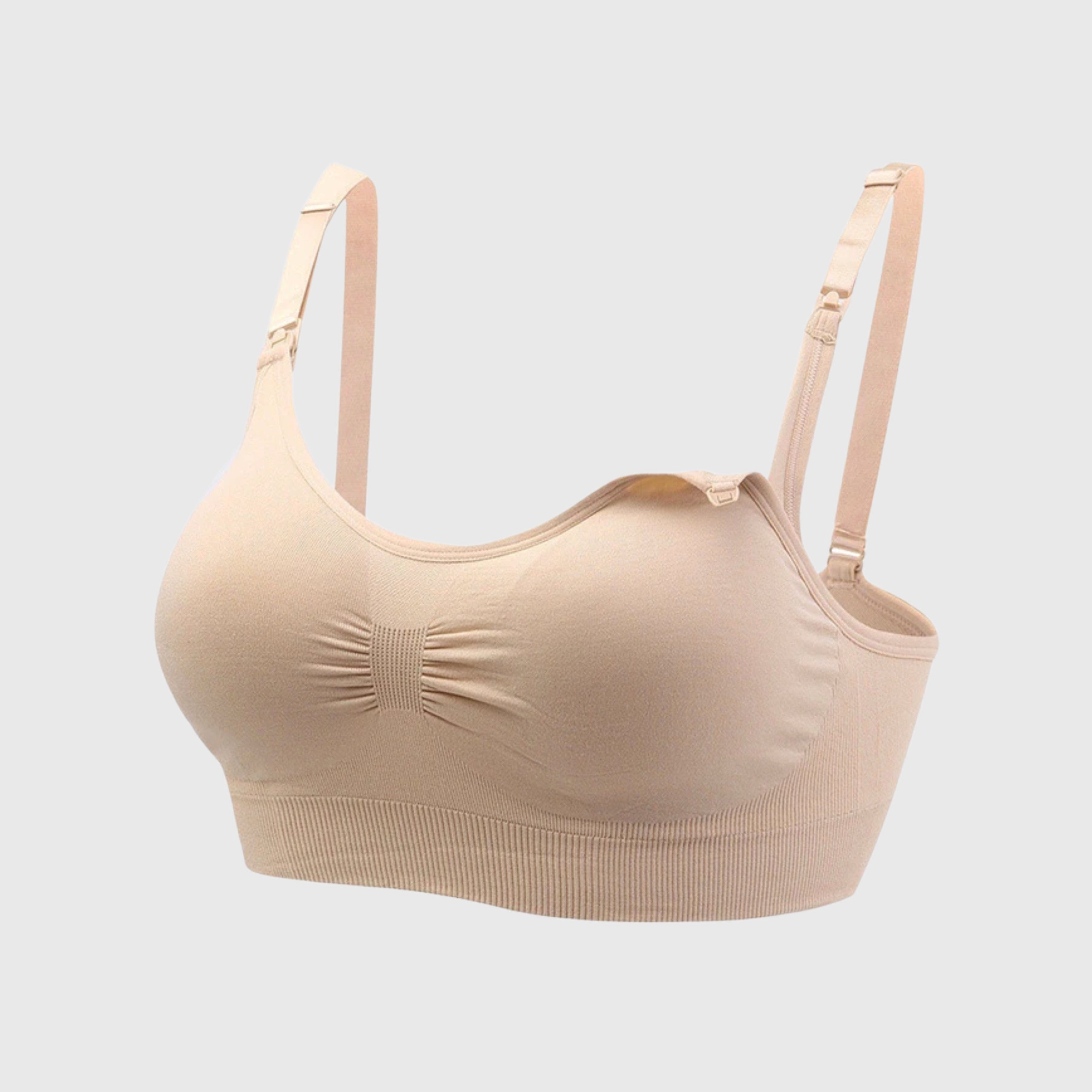 Maternity Bra — NuBra Seamless Nursing Bra | Drop-Down Cups for Effortless Feeding