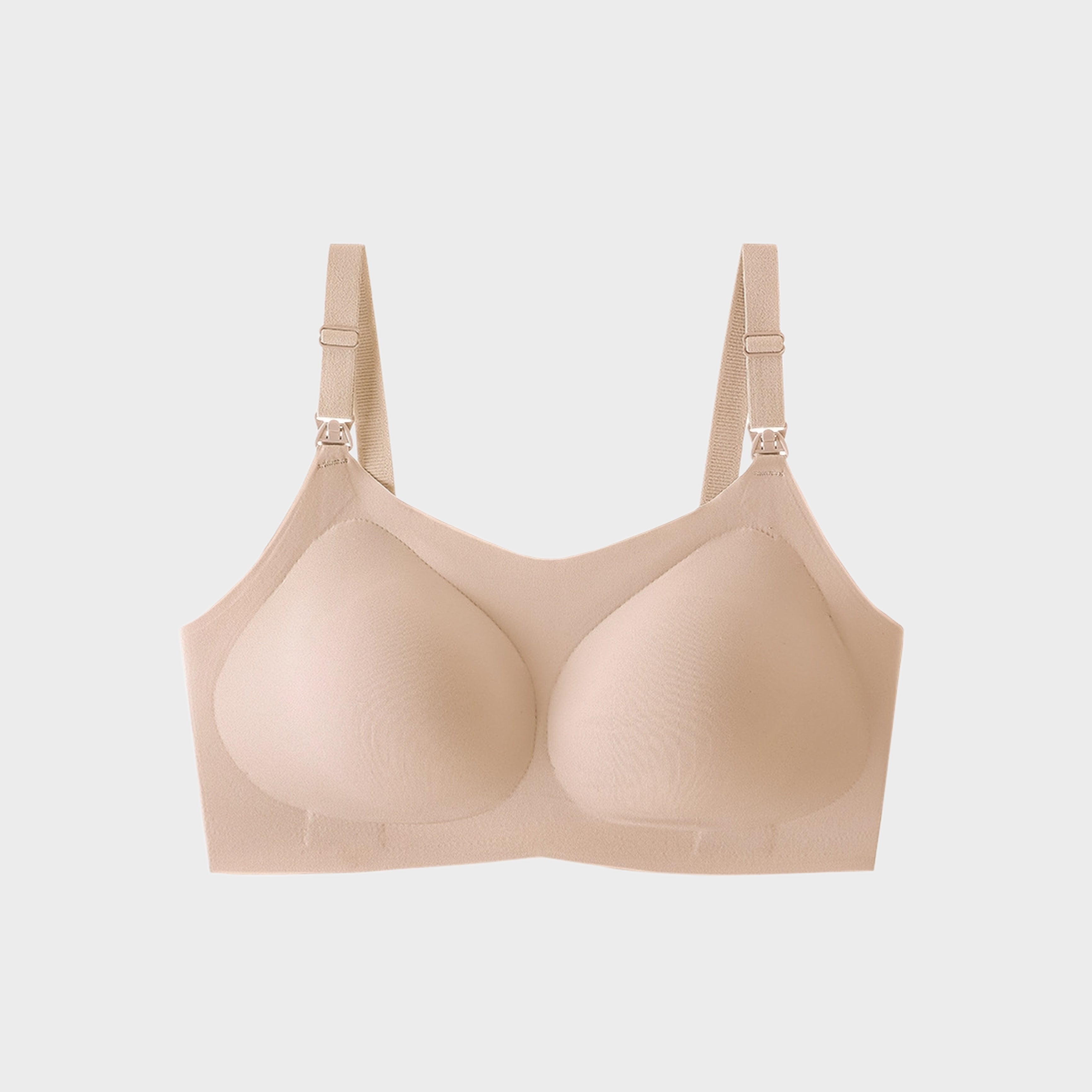 Maternity Bra — BREEZE Plus Size Nursing Bra | Seamless Comfort with Drop-Down Cups