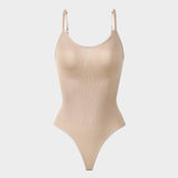 Maternity Bra — SleekFit Seamless Postpartum Bodysuit | Invisible Thong-Cut Design