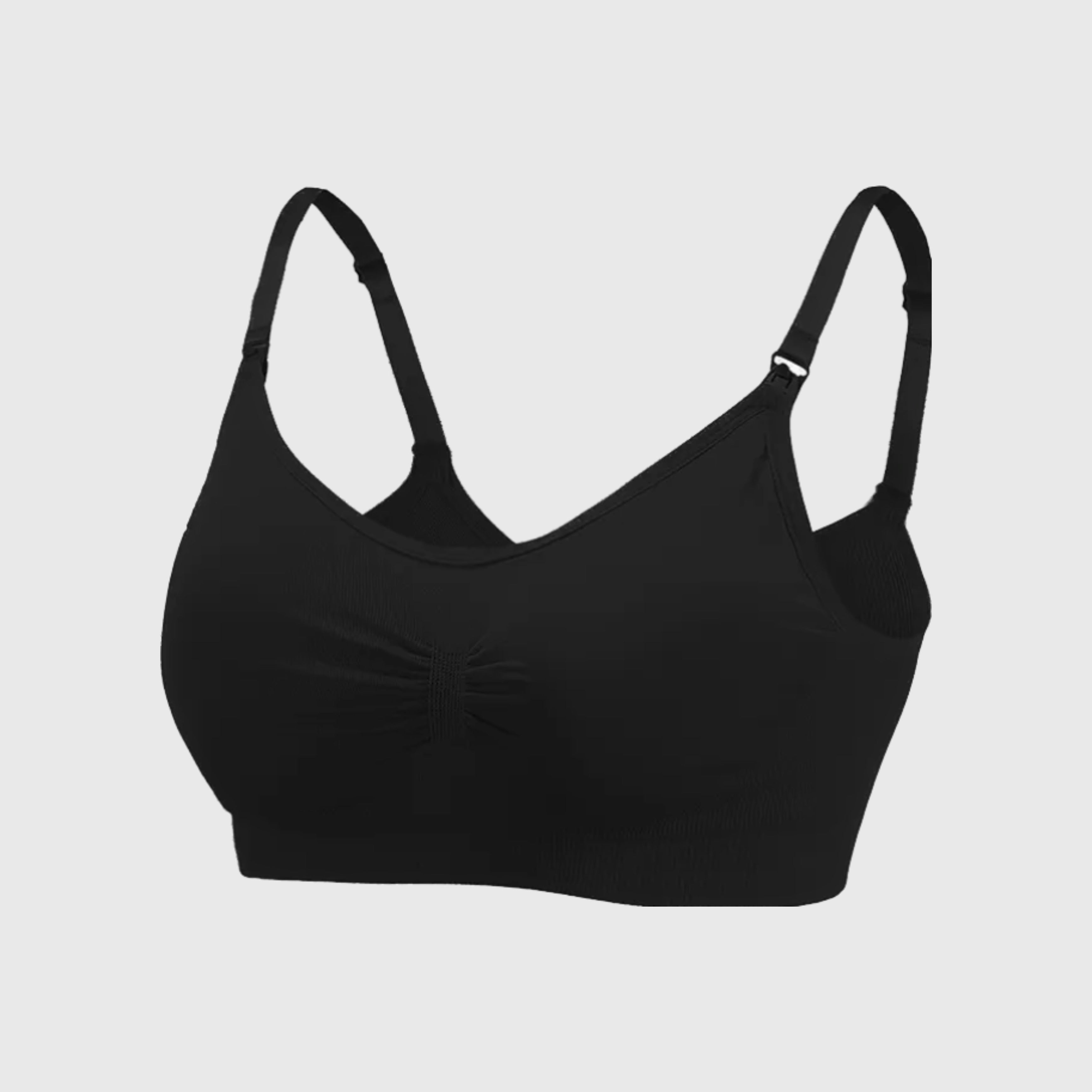 Maternity Bra — NuBra Seamless Nursing Bra | Drop-Down Cups for Effortless Feeding