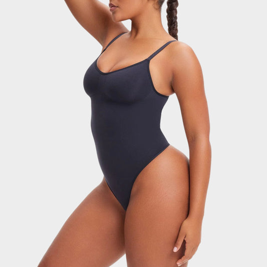 Maternity Bra — SleekFit Seamless Postpartum Bodysuit | Invisible Thong-Cut Design