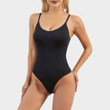Maternity Bra — SleekFit Seamless Postpartum Bodysuit | Invisible Thong-Cut Design