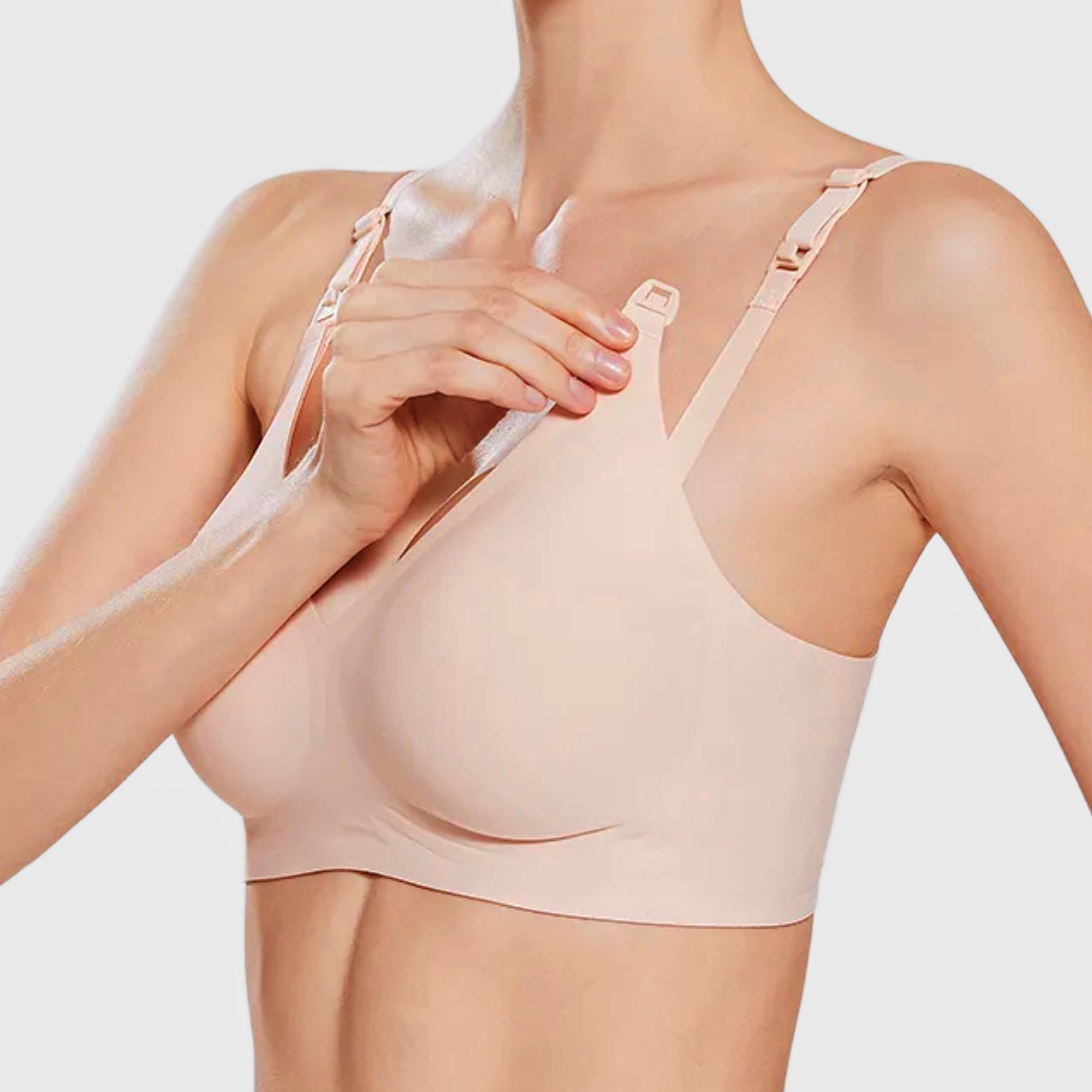 Maternity Bra — FeatherSoft Nursing Bra with Easy-Open Cups | Comfort for Feeding & Daily Wear