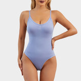 Maternity Bra — SleekFit Seamless Postpartum Bodysuit | Invisible Thong-Cut Design