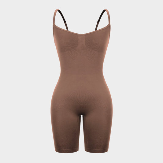 Maternity Bra — ConcealControl Full-Body Postpartum Shaper | Sculpting Support Mid-Thigh Bodysuit