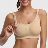 Maternity Bra — NuBra Seamless Nursing Bra | Drop-Down Cups for Effortless Feeding