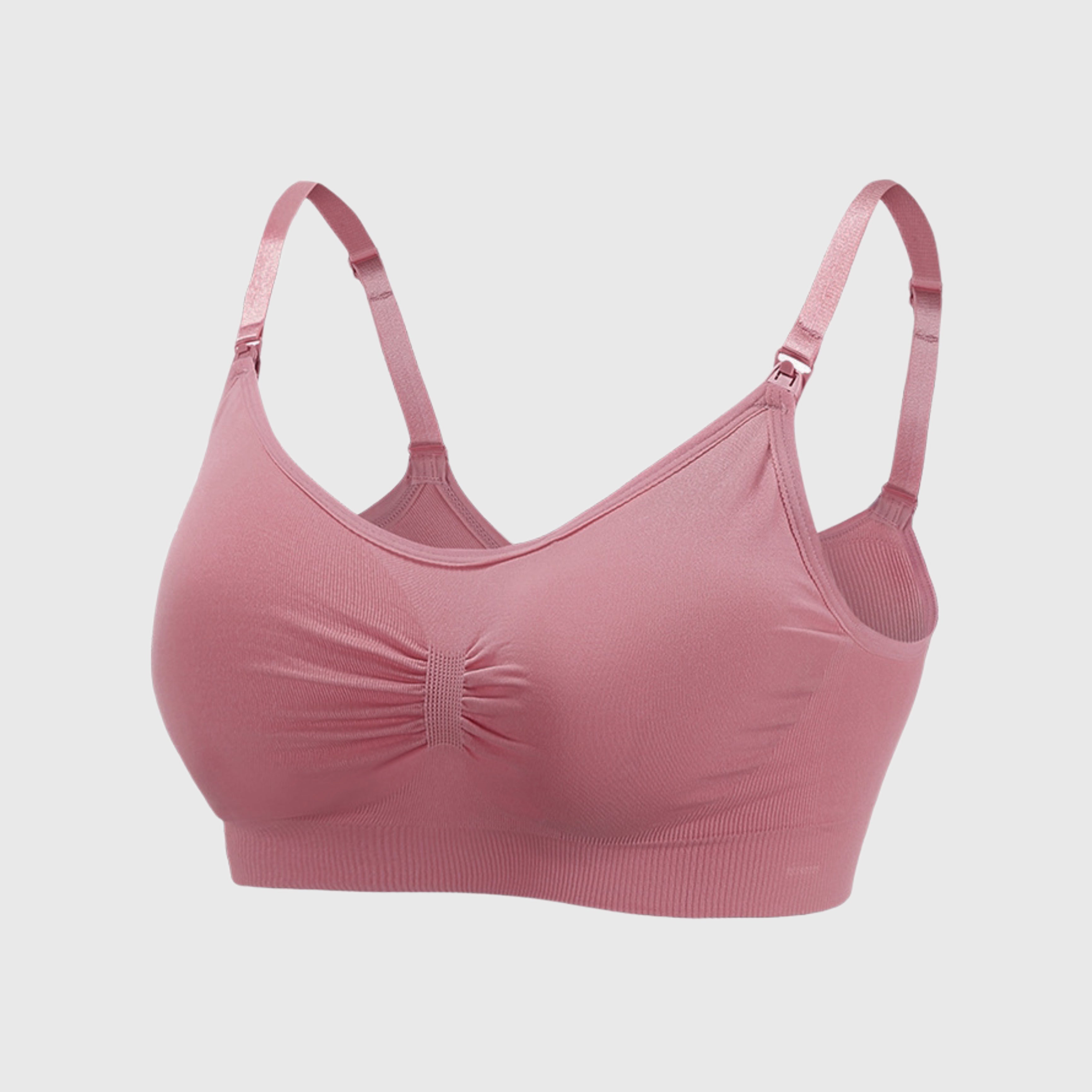 Maternity Bra — NuBra Seamless Nursing Bra | Drop-Down Cups for Effortless Feeding